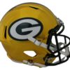 Green Bay Packers Full Size Chrome Speed Replica Helmet New In Box 11662