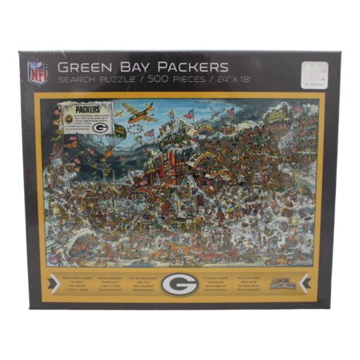 Green Bay Packers 18"x24" YouTheFan 500 Piece Joe Journeyman Puzzle 17840