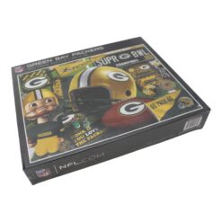 Green Bay Packers 18"x24" YouTheFan 500 Piece Retro Series Puzzle
