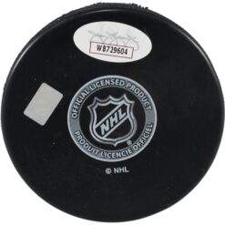 Brad Park Autographed/Signed Boston Bruins Logo Puck NHL Top 100 HOF JSA 53951