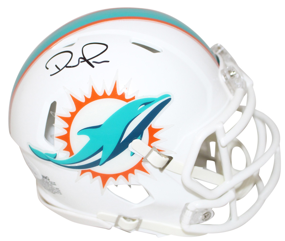 Devante Parker Autographed Miami Dolphins Speed Mini Helmet JSA 28136