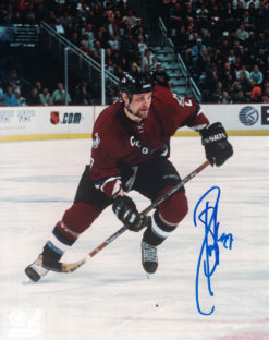 Scott Parker Autographed/Signed Colorado Avalanche 8x10 Photo 24259 PF