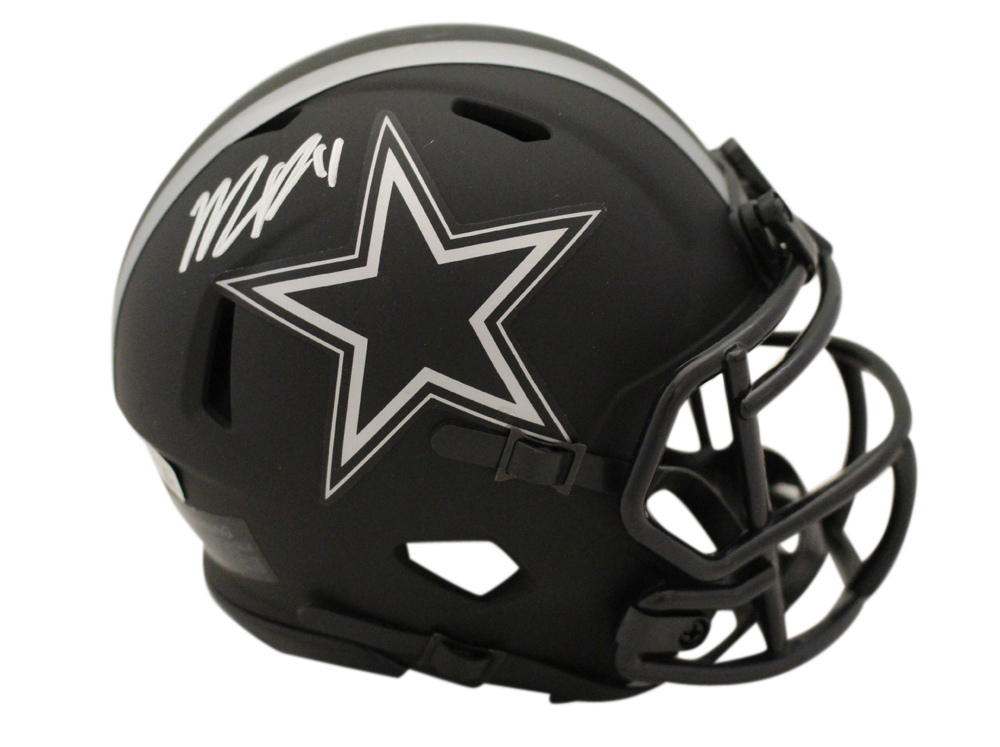 Micah Parsons Autographed Dallas Cowboys Eclipse Speed Mini Helmet BAS