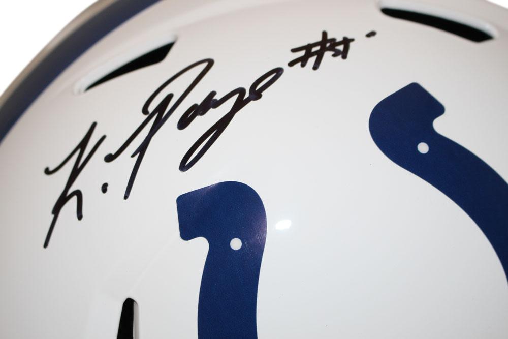 Kwity Paye Autographed Indianapolis Colts F/S Speed Helmet Beckett