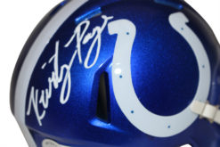 Kwity Paye Autographed Indianapolis Colts Flash Mini Helmet Beckett