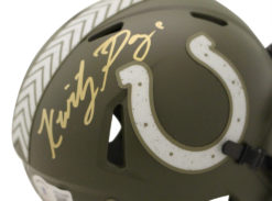 Kwity Paye Autographed Indianapolis Colts Salute Mini Helmet Beckett