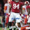 Daron Payne Autographed/Signed Alabama Crimson Tide 8x10 Photo JSA PF 24081