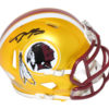 Daron Payne Autographed Washington Redskins Blaze Mini Helmet JSA 24077