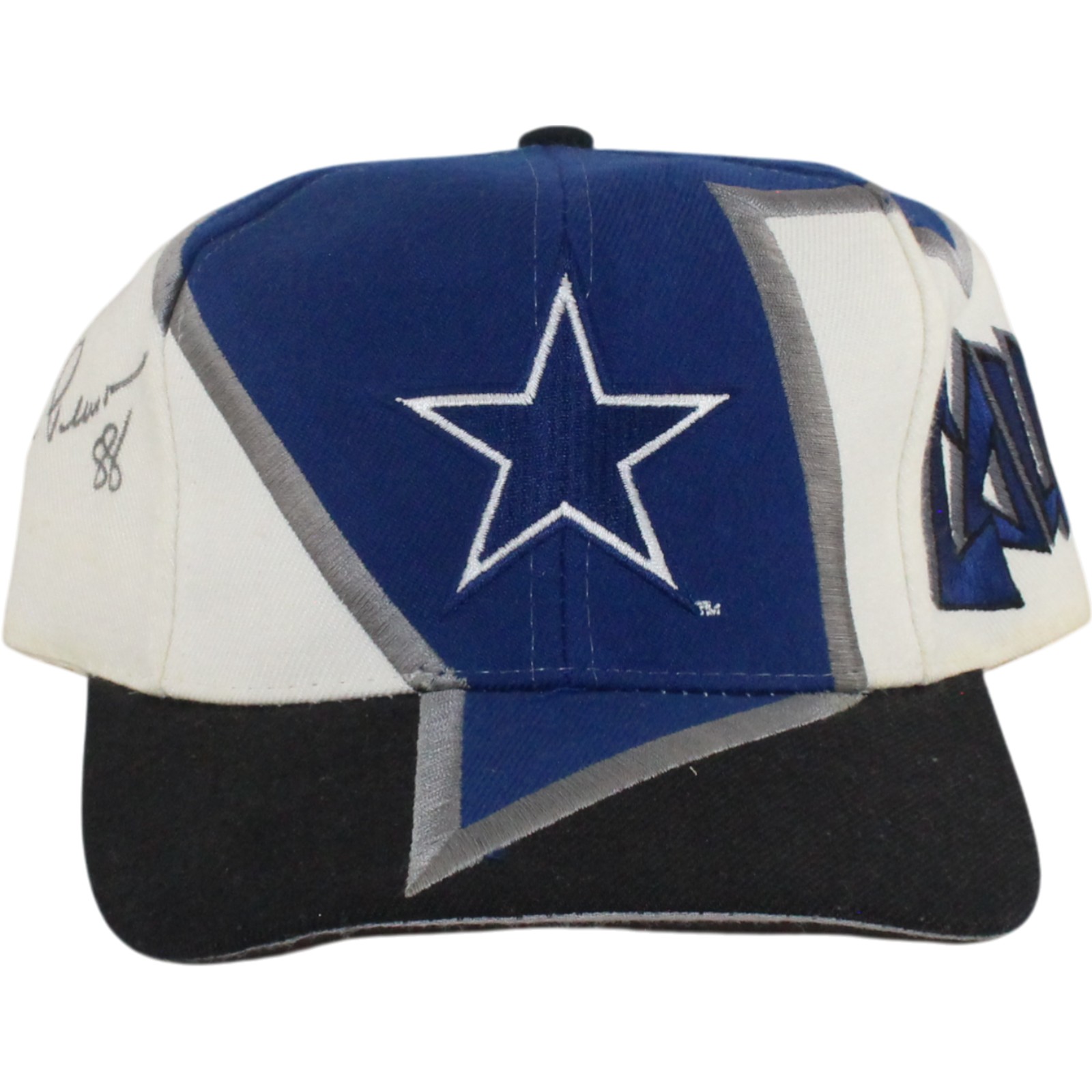 Drew Pearson Autographed Dallas Cowboys Vintage Snapback Hat Beckett 54995