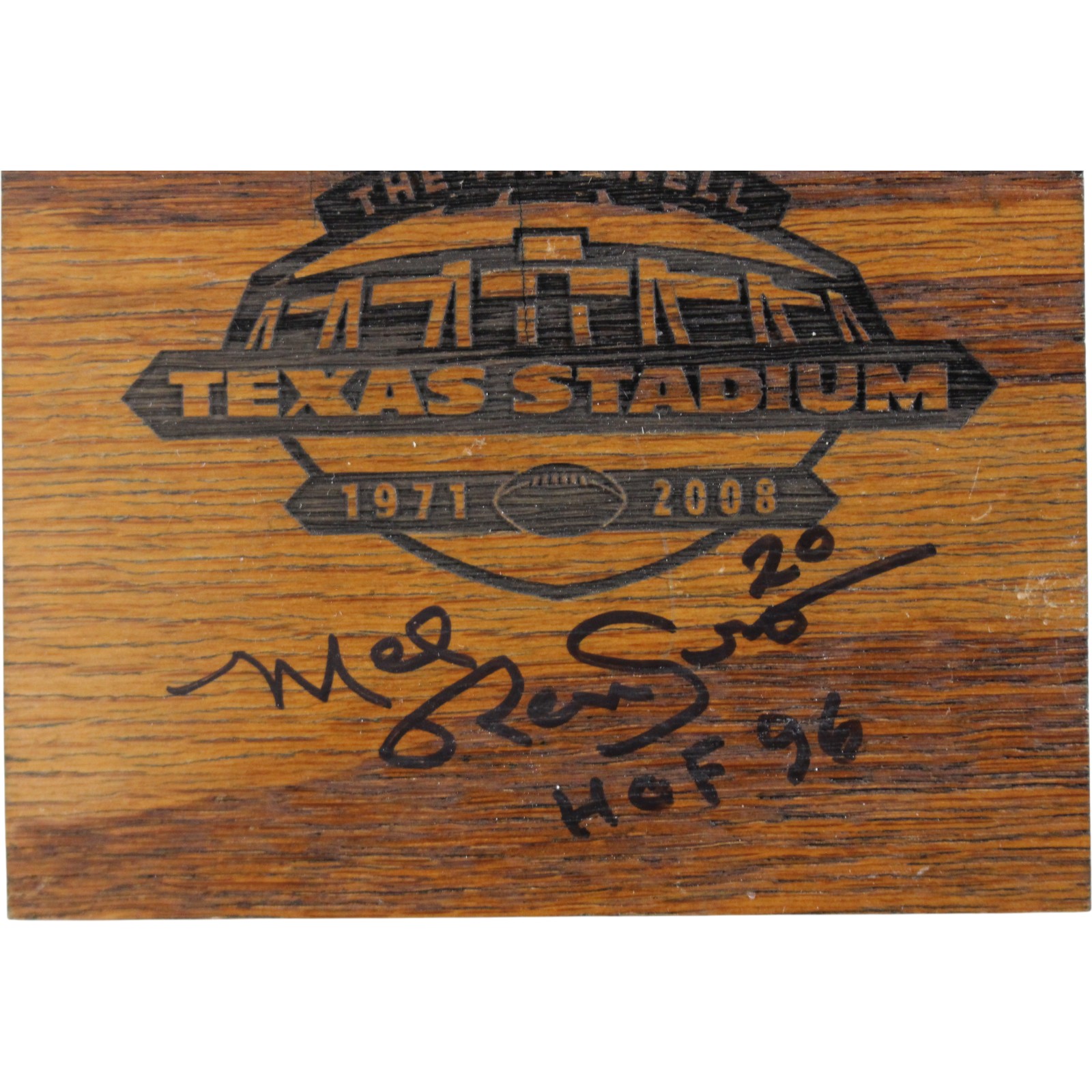 Drew Pearson Mel Renfro Signed Dallas Cowboys Texas Stadium Block Beckett 54984 4 Drew Pearson Mel Renfro Signed Dallas Cowboys Texas Stadium Block Beckett 54984