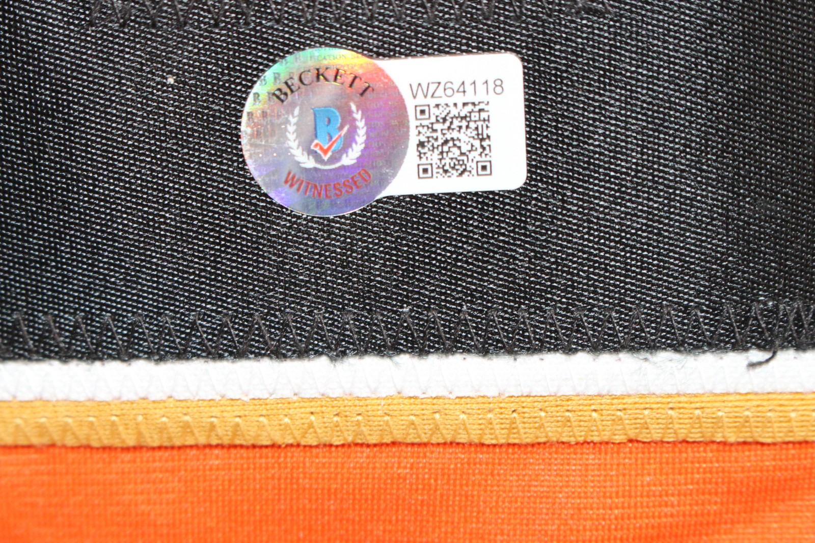 Joc Pederson Autographed/Signed Pro Style Size XL Orange Jersey Beckett 59459 3 Joc Pederson Autographed/Signed Pro Style Size XL Orange Jersey Beckett 59459