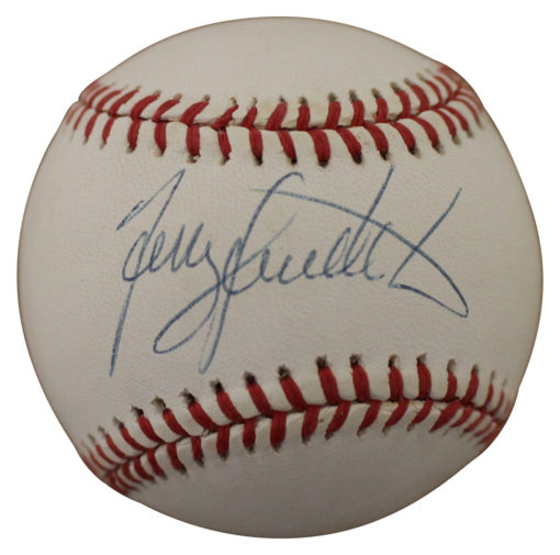 Terry Pendleton Autographed Atlanta Braves National League Baseball BAS 13279