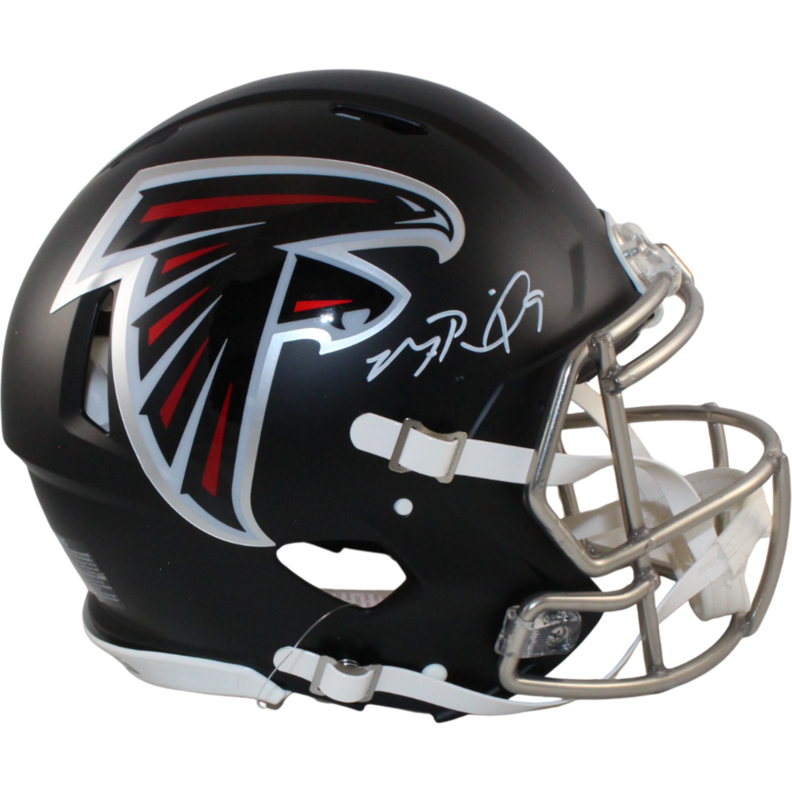 Michael Penix Autographed Atlanta Falcons Authentic Helmet Beckett 54781
