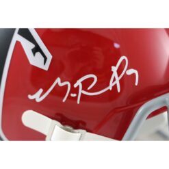 Michael Penix Autographed Atlanta Falcons F/S TB Helmet Beckett Witness 54782