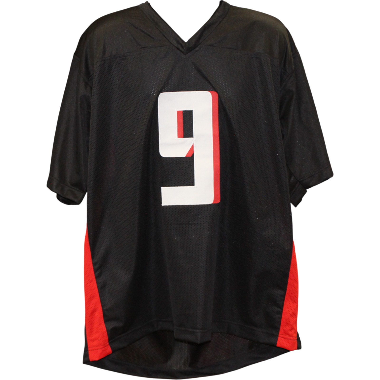 Michael Penix Autographed/Signed Pro Style Sz XL Black Jersey Beckett 54779 4 Michael Penix Autographed/Signed Pro Style Sz XL Black Jersey Beckett 54779