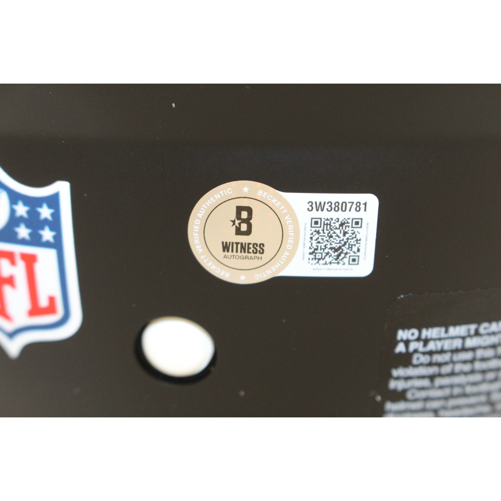 Julius Peppers Autographed Carolina Panthers Pro Helmet 22 Alt Beckett W 51792 4 Julius Peppers Autographed Carolina Panthers Pro Helmet 22 Alt Beckett W 51792