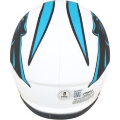 Julius Peppers Autographed Carolina Panthers Lunar Mini Helmet Beckett WIT 51769