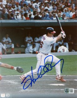 Herb Perry Autographed/Signed Cleveland Indians 8x10 Photo Beckett 57357