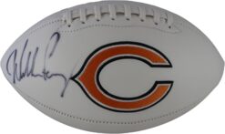 William Perry Autographed/Signed Chicago Bears Logo Football JSA 59381
