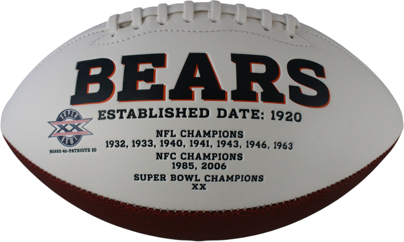 William Perry Autographed/Signed Chicago Bears Logo Football JSA 59381 3 William Perry Autographed/Signed Chicago Bears Logo Football JSA 59381