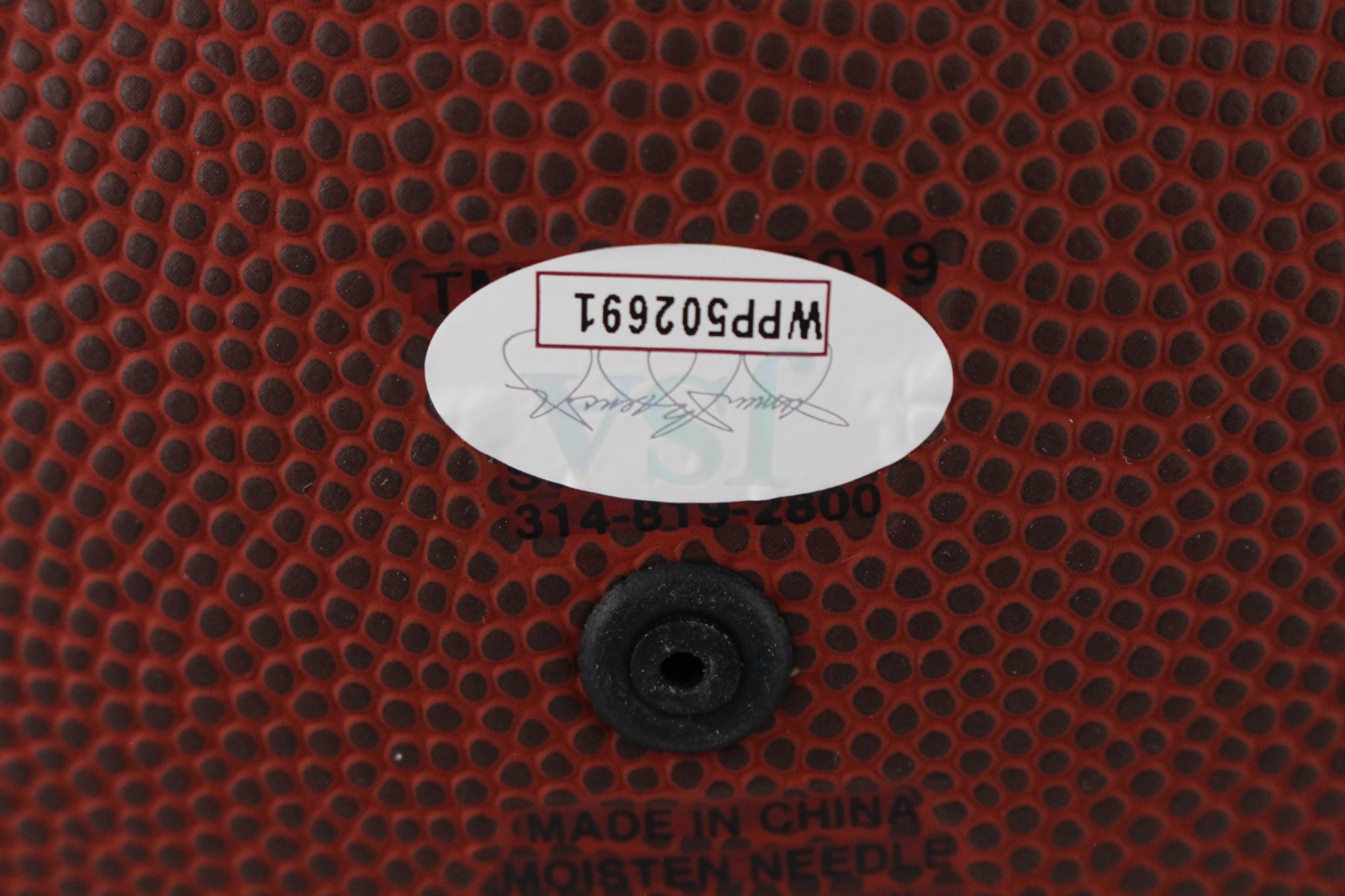 William Perry Autographed/Signed Chicago Bears Logo Football JSA 59381 4 William Perry Autographed/Signed Chicago Bears Logo Football JSA 59381