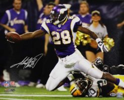 Adrian Peterson Autographed/Signed Minnesota Vikings 16x20 Photo BAS 25088 PF