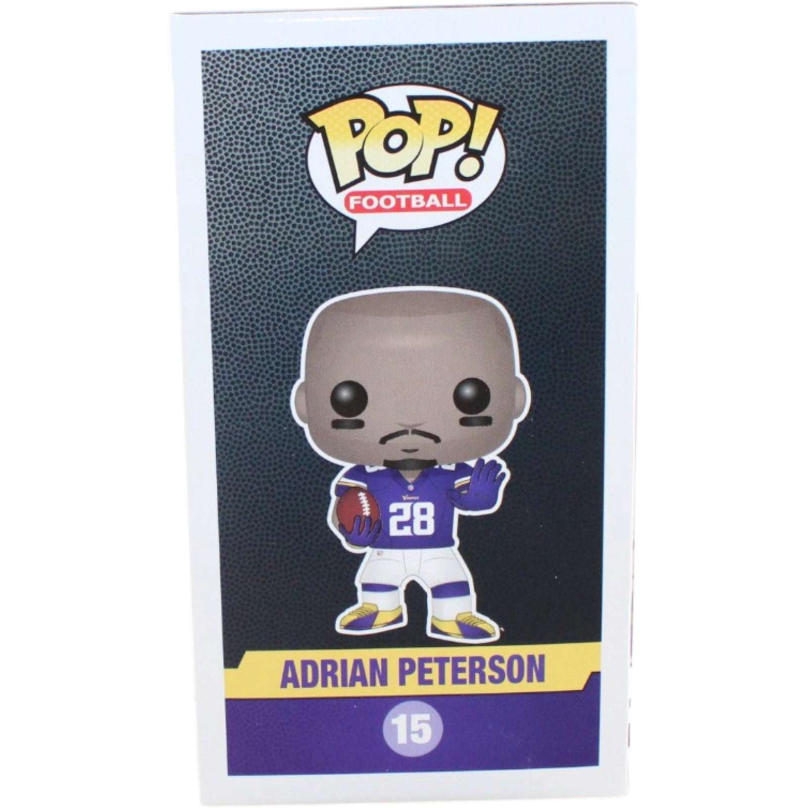 Adrian Peterson Autographed Minnesota Vikings Funko #15 Becket Witness 58838 5 Adrian Peterson Autographed Minnesota Vikings Funko #15 Becket Witness 58838