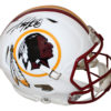 Adrian Peterson Signed Washington Redskins Authentic White Helmet BAS 27419