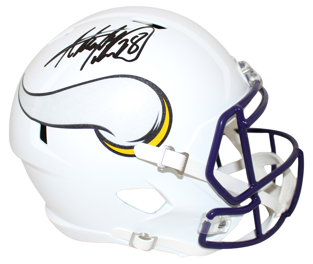 white minnesota vikings helmet