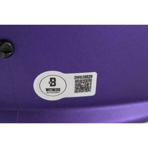 Adrian Peterson Autographed Minnesota Vikings F/S Tribute Helmet Beckett 50175