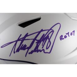 Adrian Peterson Autographed Minnesota Vikings Alt 24 SpeedFlex ROY Beckett 49238