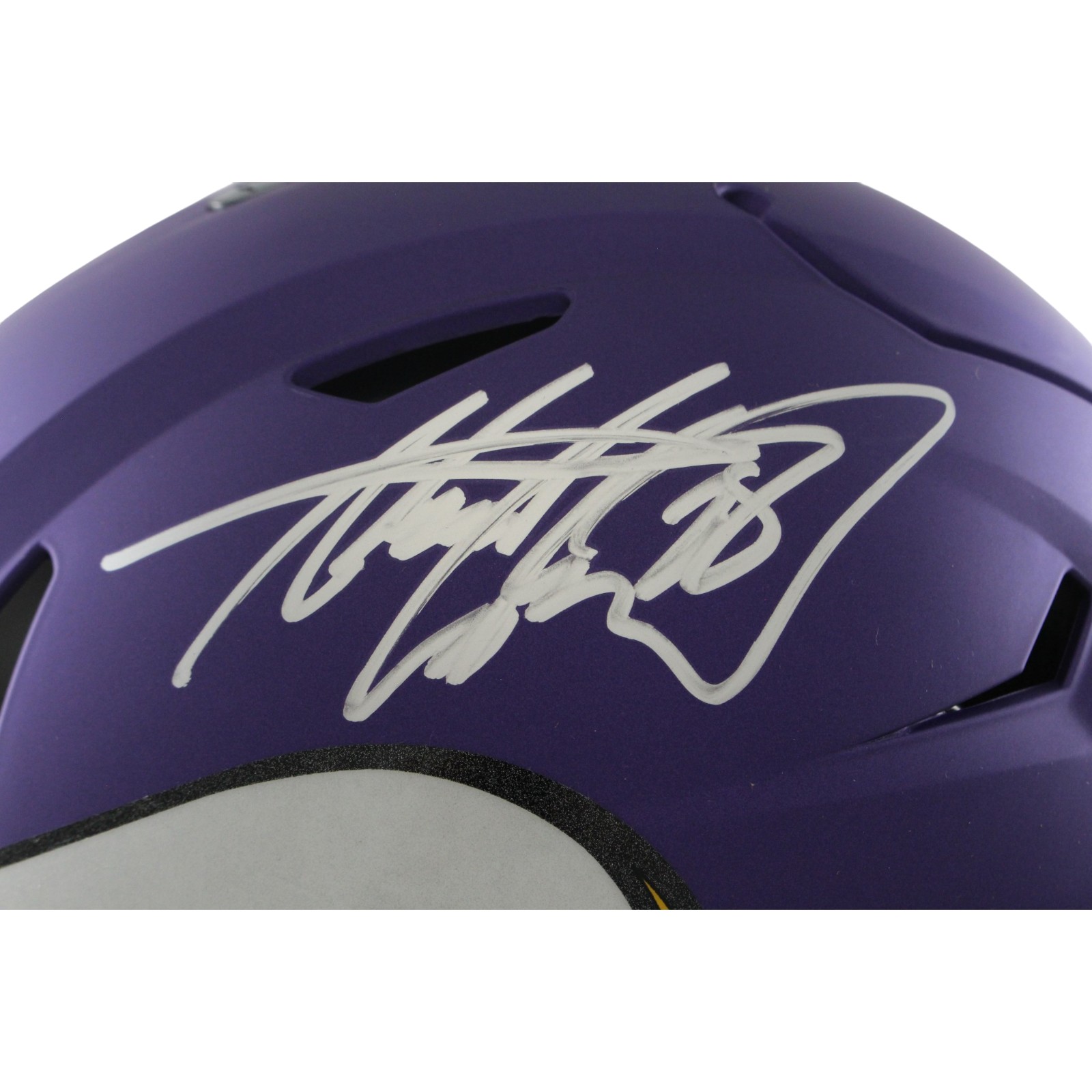 Adrian Peterson Autographed Minnesota Vikings SpeedFlex Helmet Beckett W 55284