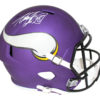 Adrian Peterson Autographed Minnesota Vikings Speed Replica Helmet BAS 25092