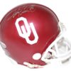 Adrian Peterson Autographed Oklahoma Sooners Mini Helmet BAS 25096