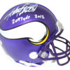 Adrian Peterson Signed Minnesota Vikings Mini Helmet 2097 yds BAS 26636