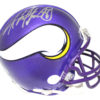 Adrian Peterson Autographed/Signed Minnesota Vikings Mini Helmet BAS 22455