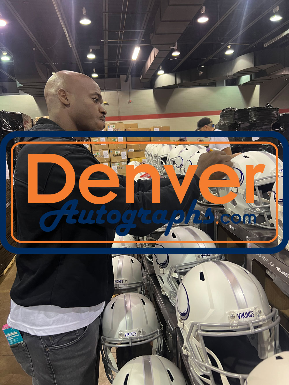 Adrian Peterson Autographed Minnesota Vikings Pro 24 Alt Helmet Beckett 51793 6 Adrian Peterson Autographed Minnesota Vikings Pro 24 Alt Helmet Beckett 51793