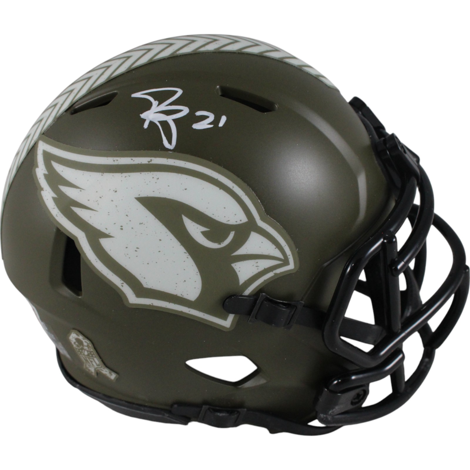 Patrick Peterson Autographed Arizona Cardinals 22 STS Mini Helmet Beckett 49544
