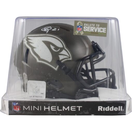 Patrick Peterson Autographed Arizona Cardinals 22 STS Mini Helmet Beckett 49544