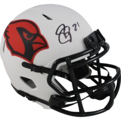 Patrick Peterson Autographed Arizona Cardinals Lunar Mini Helmet Beckett 49549