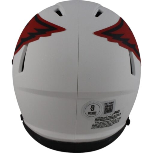 Patrick Peterson Autographed Arizona Cardinals Lunar Mini Helmet Beckett 49549