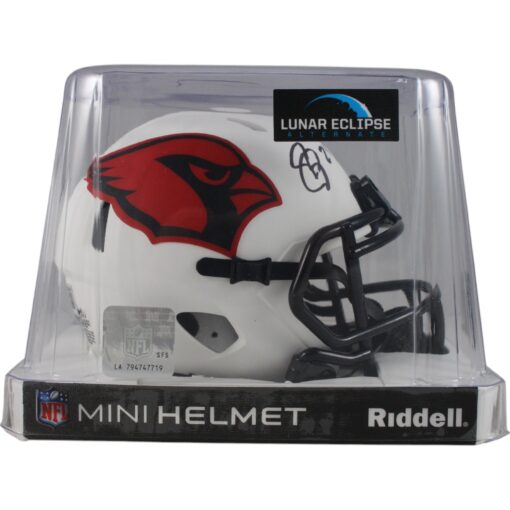 Patrick Peterson Autographed Arizona Cardinals Lunar Mini Helmet Beckett 49549