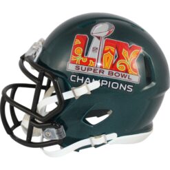 Philadelphia Eagles Super Bowl 59 Riddell Mini Helmet New In Box 49784