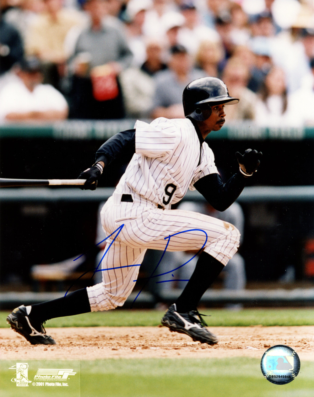 Juan Pierre Autographed/Signed Colorado Rockies 8x10 Photo