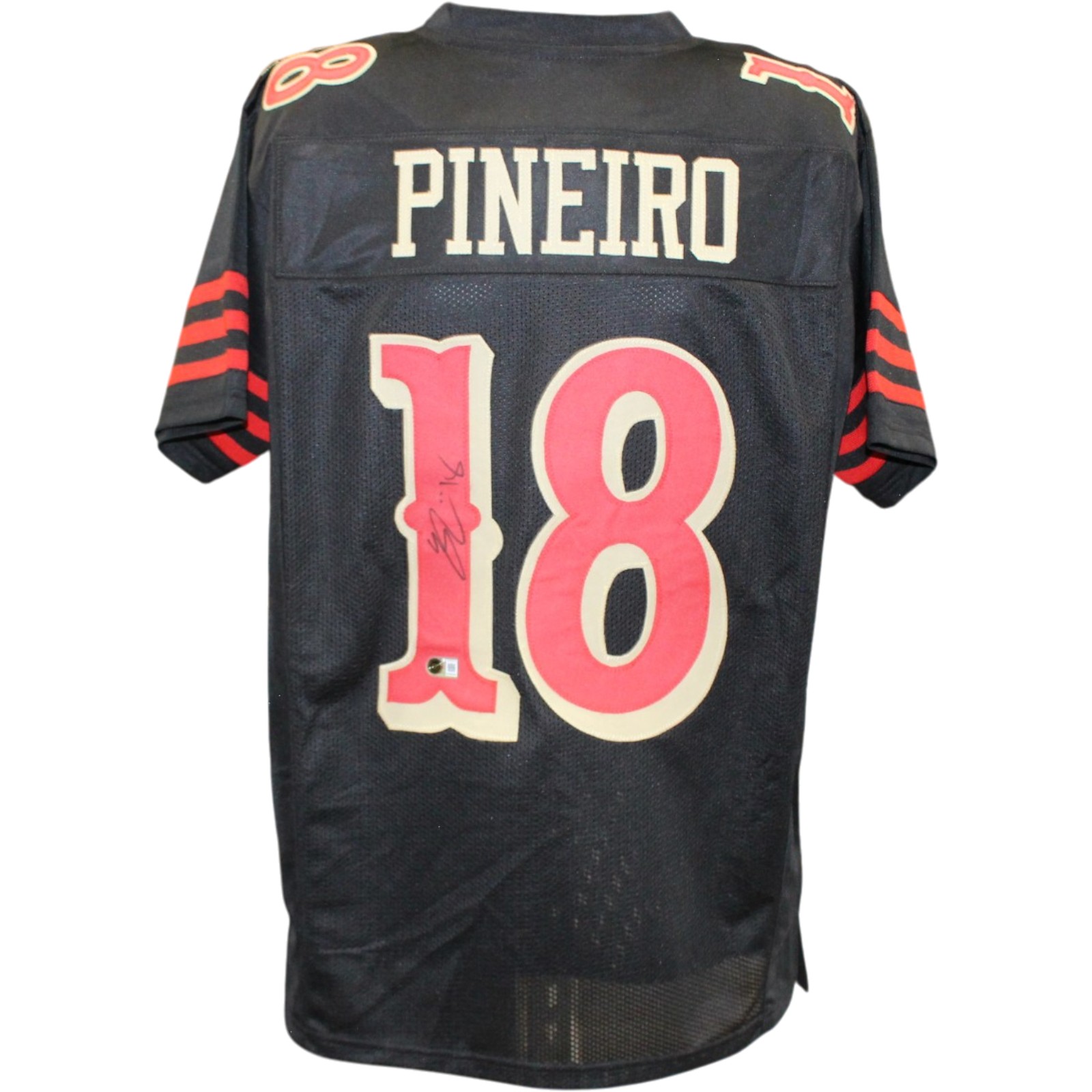 Eddie Pineiro Signed Pro Style Sz XL Rivalries Jersey Beckett Witness 57279 1 Eddie Pineiro Signed Pro Style Sz XL Rivalries Jersey Beckett Witness 57279
