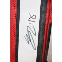 Eddie Pineiro Autographed Pro Style Sz XL Red Jersey Beckett Witness 57256