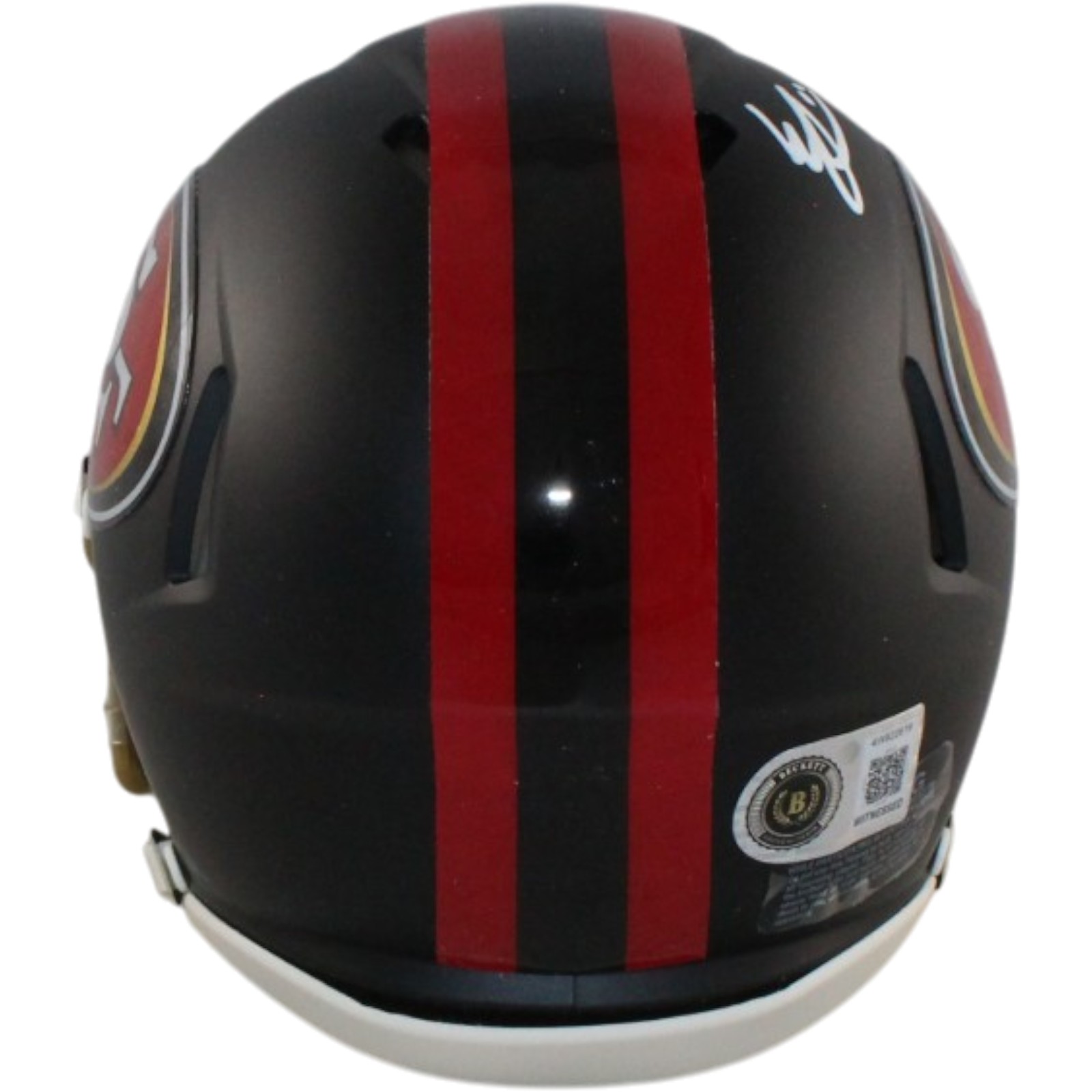 Eddie Pineiro Signed San Francisco 49ers Rivalries Mini Helmet Beckett 57985 3 Eddie Pineiro Signed San Francisco 49ers Rivalries Mini Helmet Beckett 57985
