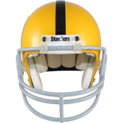 Pittsburgh Steelers Unautographed Helmet Proline VSR4 Gold Grey Mask NFL 59436