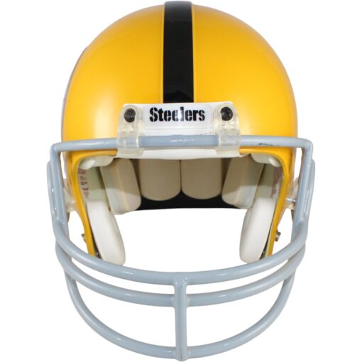 Pittsburgh Steelers Unautographed Helmet Proline VSR4 Gold Grey Mask NFL 59436