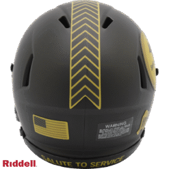 Pittsburgh Steelers 2025 Salute to Service Riddell Mini Helmet New In Box 53230